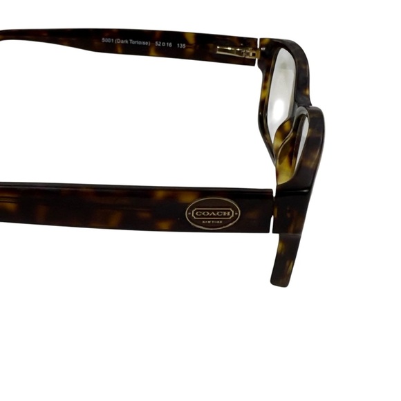 Coach HC7040 Brooklyn 5001 dark tortoise 52 16 135 prescription glasses - Picture 3 of 6